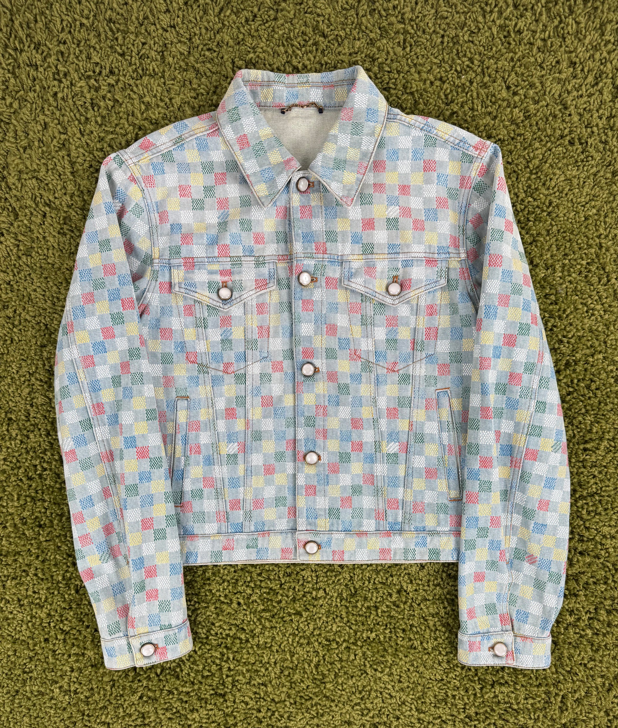 Completo Louis Vuitton in denim Giacca L Jeans S/M