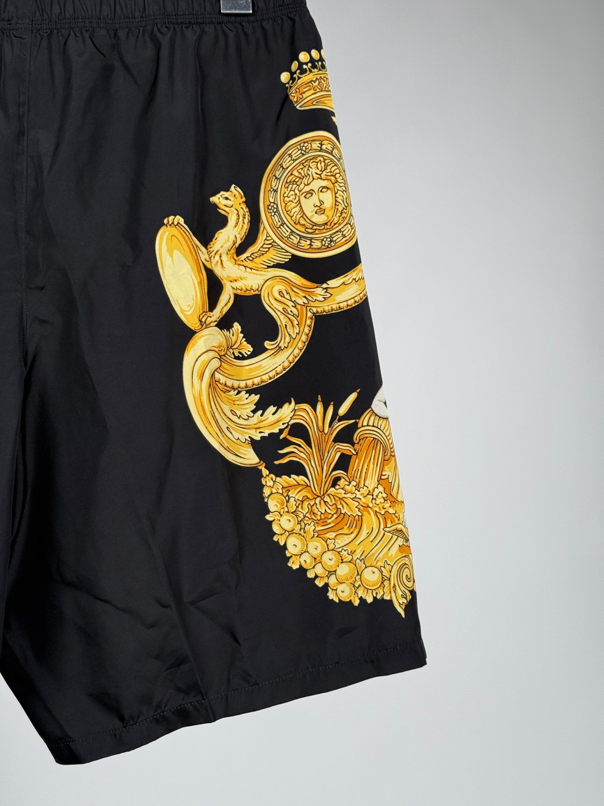 Costume Versace Size 4=L nero e giallo