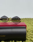 Occhiali da sole Cartier Panthère geometrici