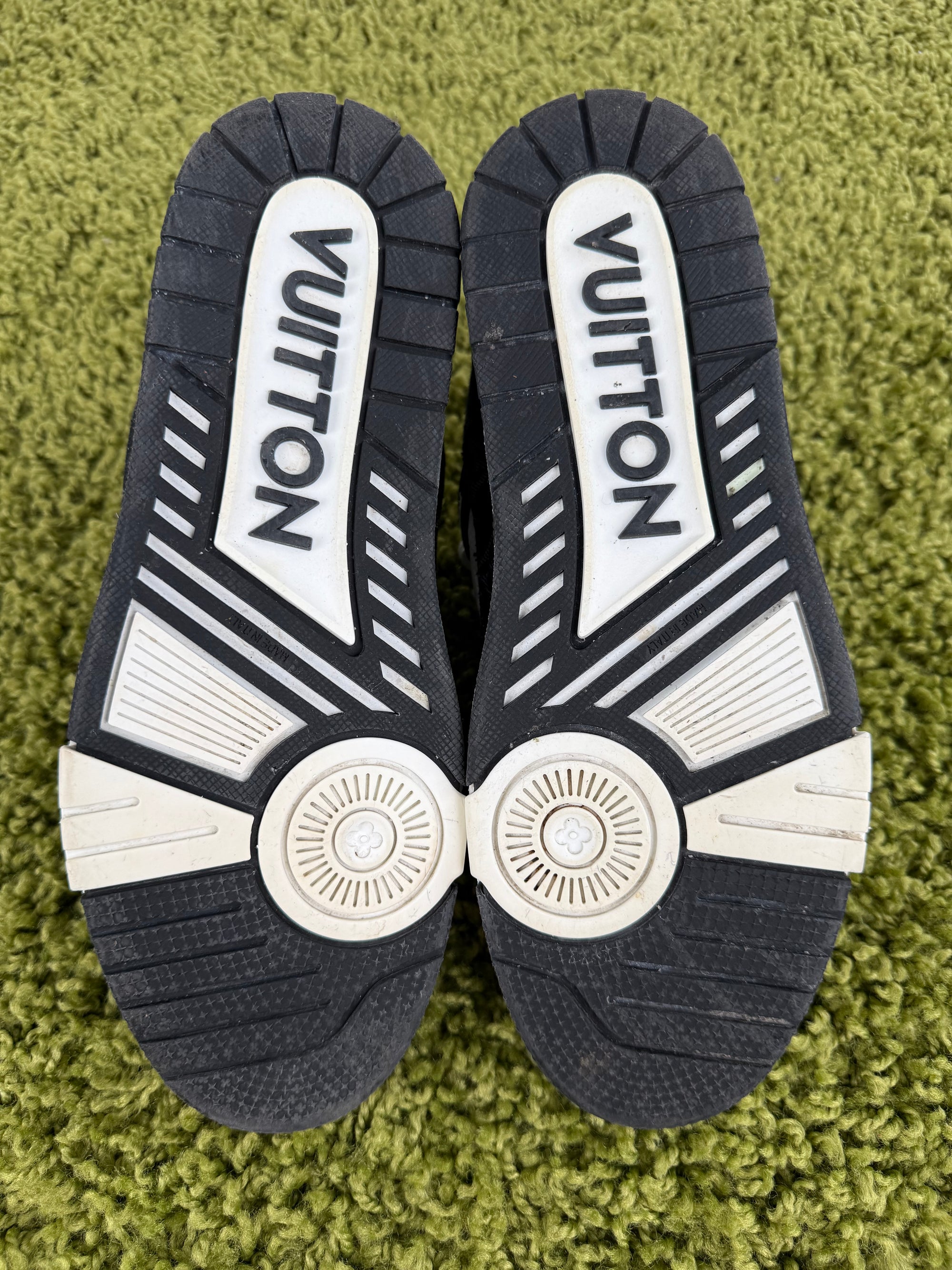 Louis Vuitton Trainer In denim Nere 7