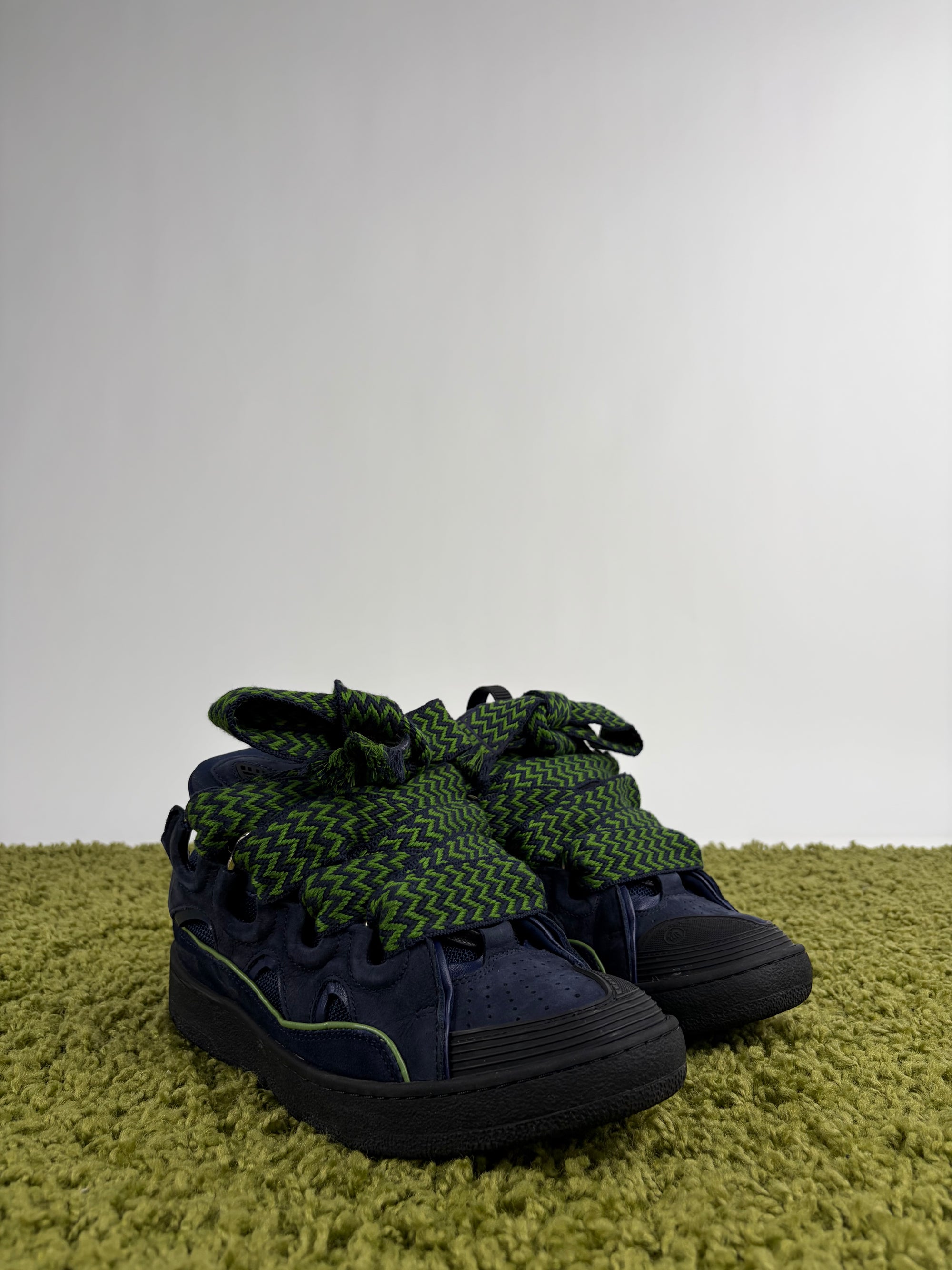 Lanvin Size 41 blu e verdi