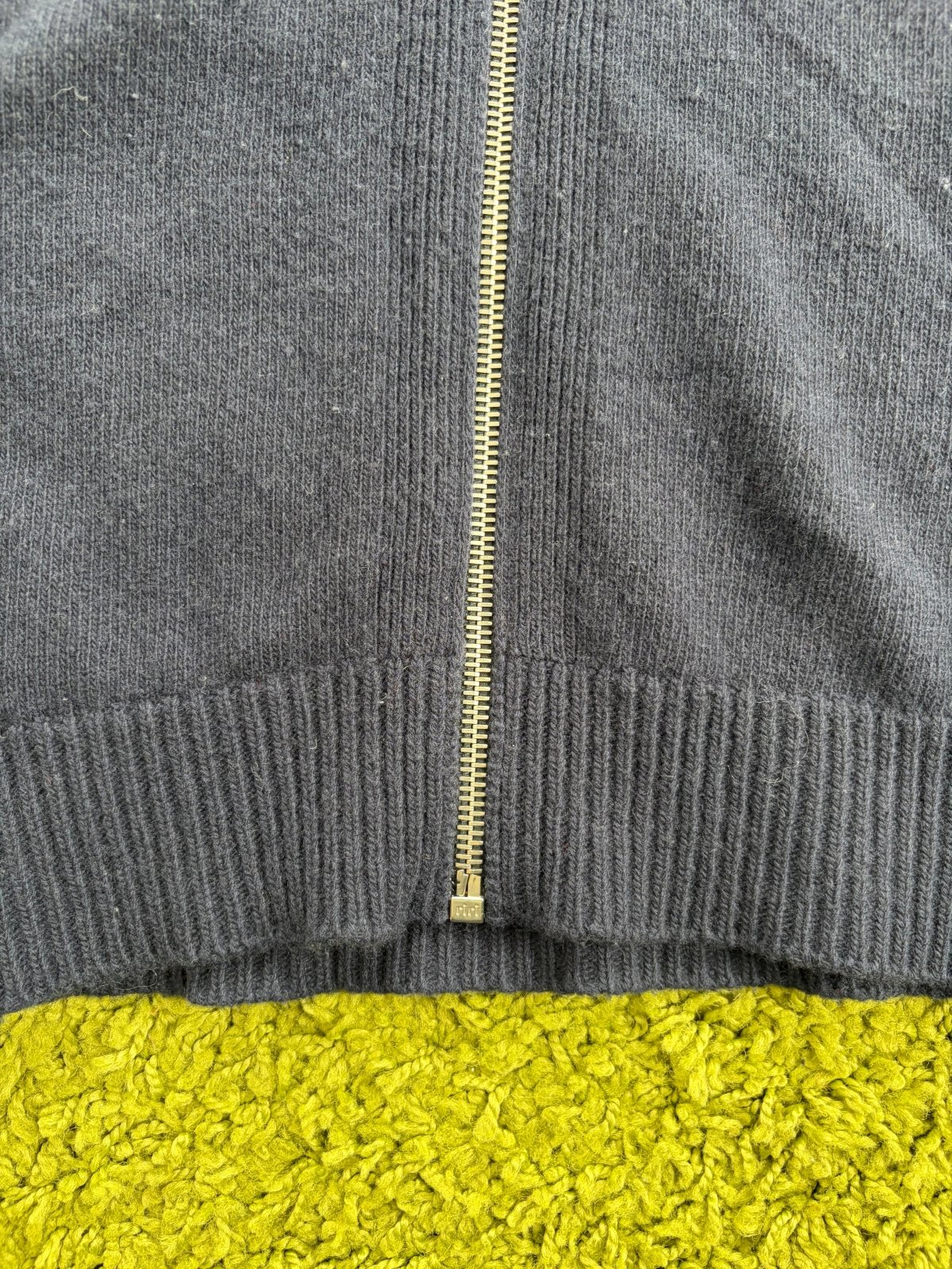 Cardigan a zip Prada Blu Navy 48 - Second Hand Di Fiore