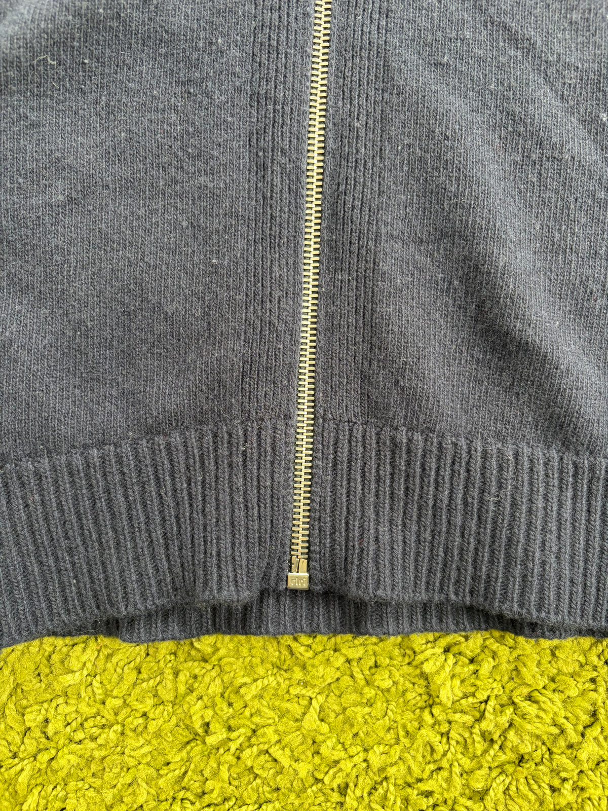 Cardigan a zip Prada Blu Navy 48