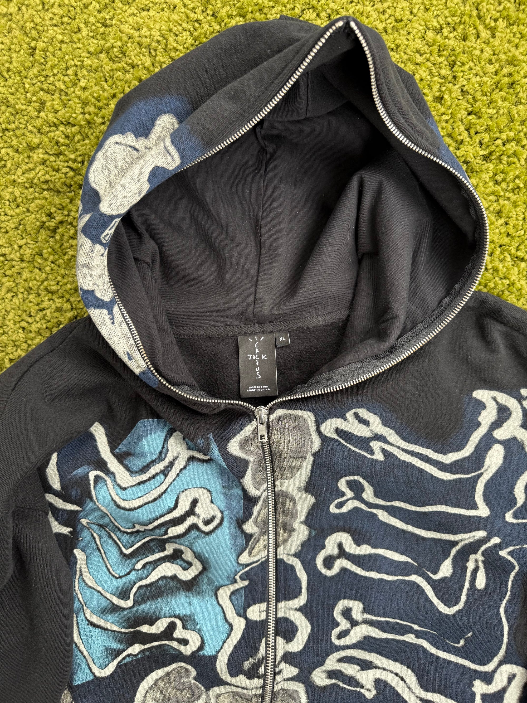 Felpa Cactus jack X Fragment XL