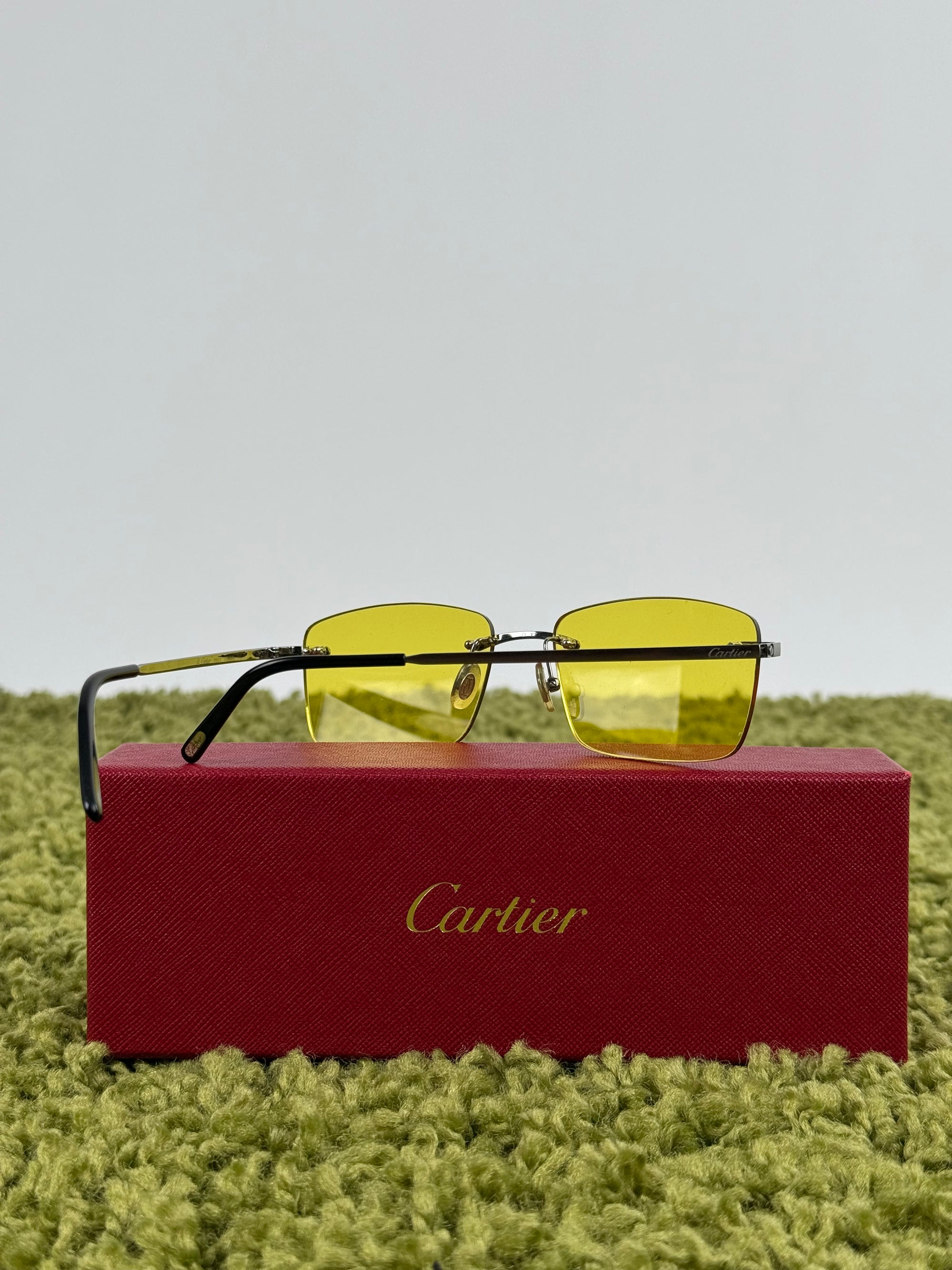 Occhiali Cartier Gialli
