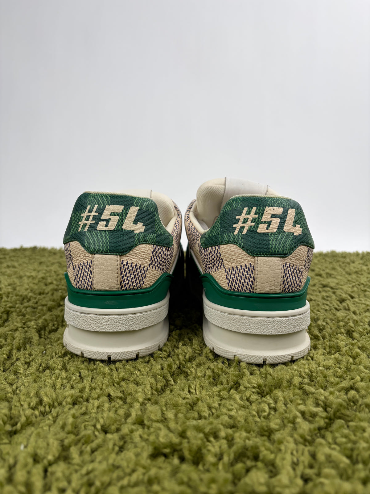 Louis Vuitton Trainer Verde Multicolor 9