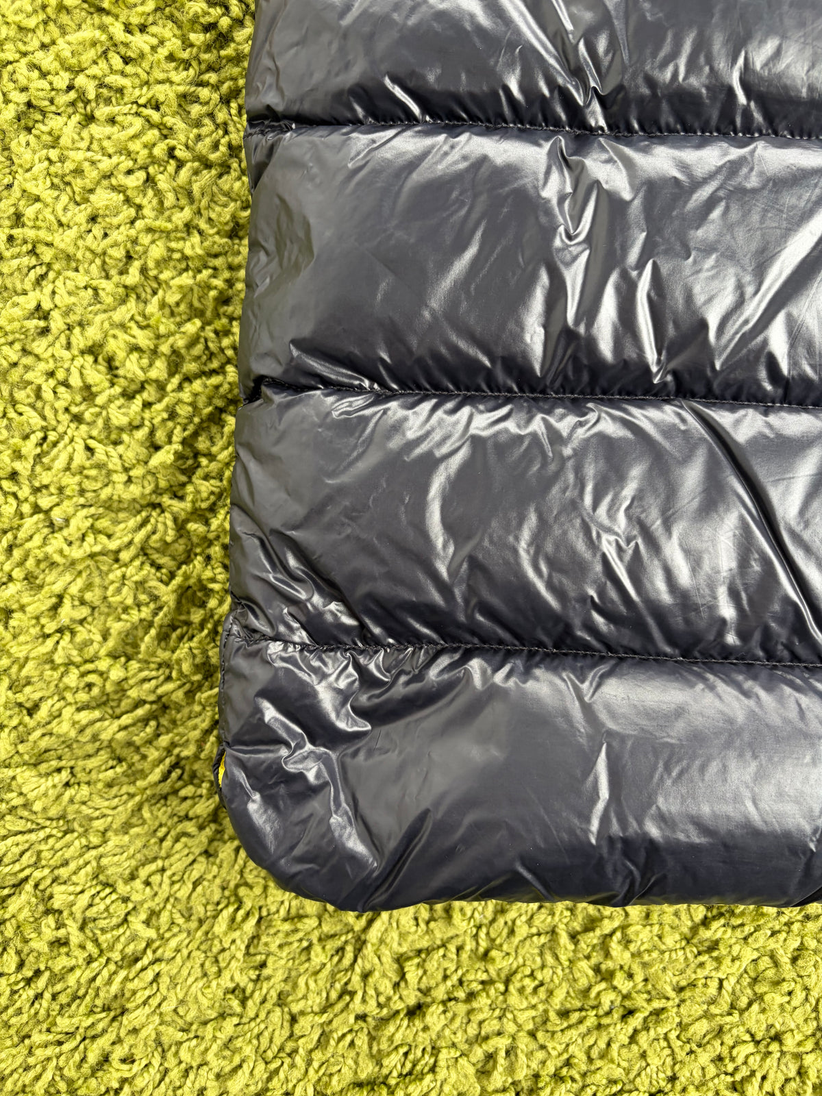 Gilet Moncler Parke in Nylon Nero
