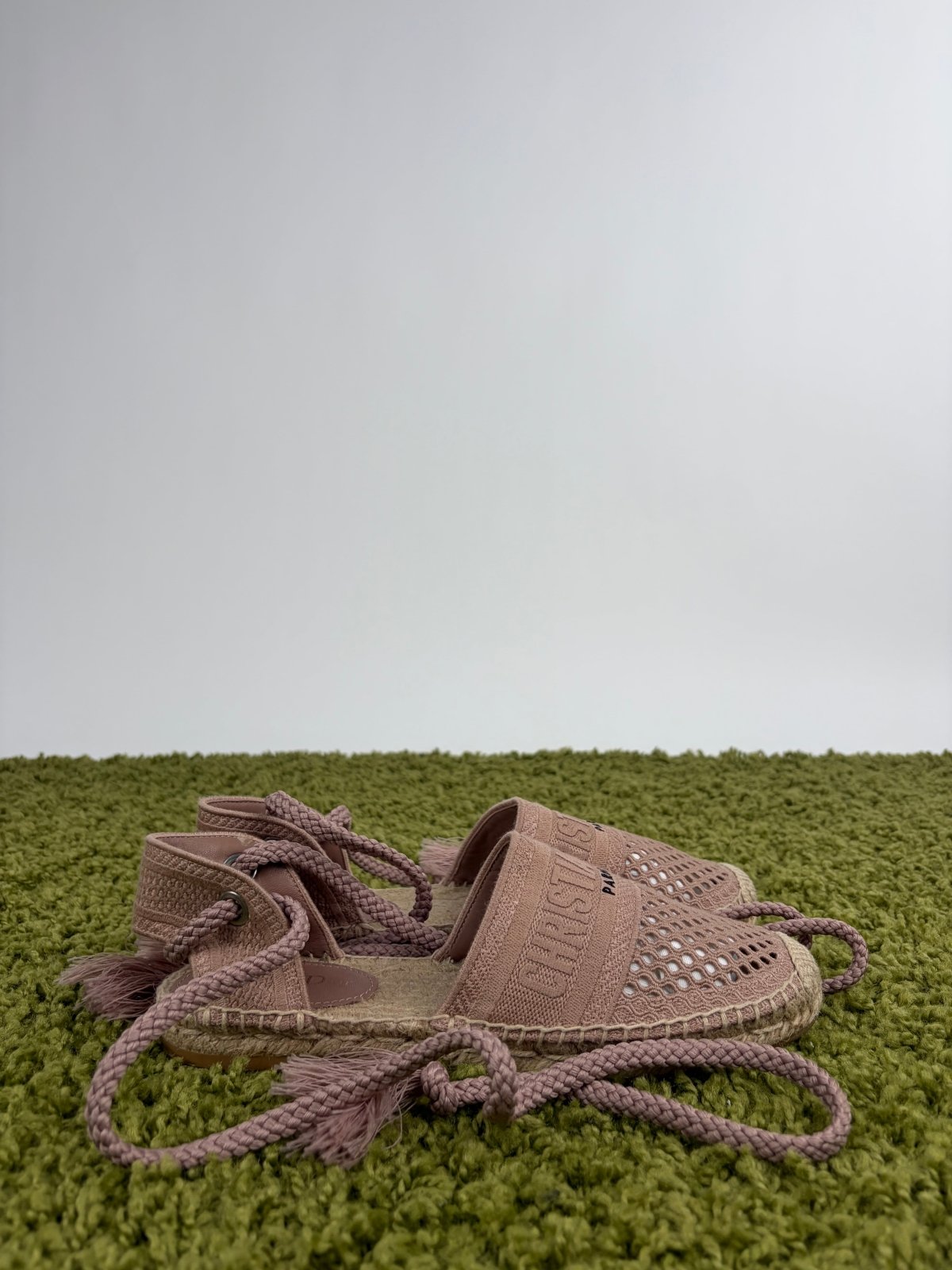 Sandalo Dior Size 39.5 rosa e beige - Second Hand Di Fiore