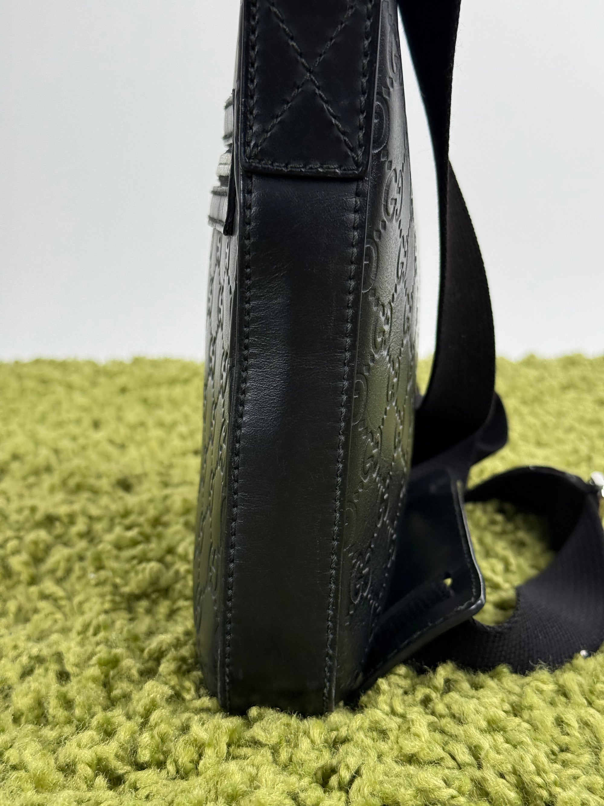 Borsello Gucci in Pelle Nera