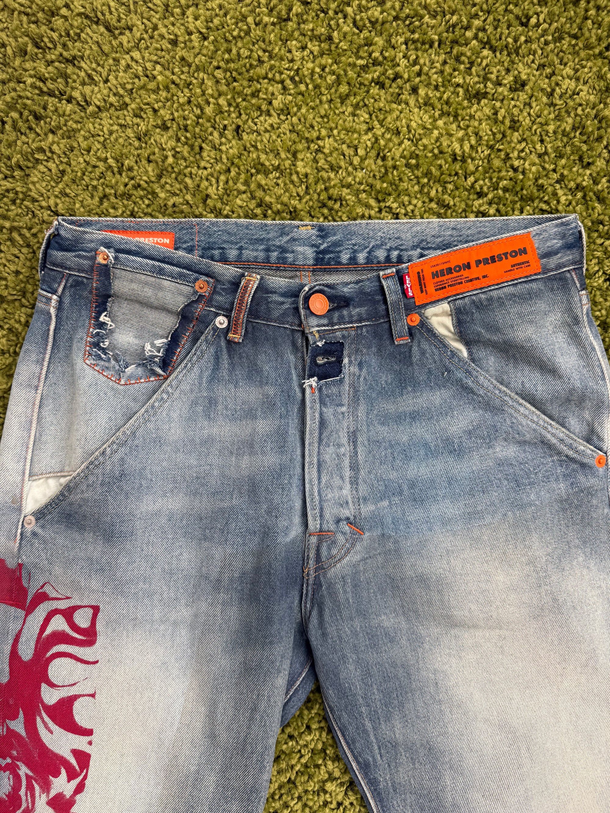 Jeans Levis X Heron Preston M