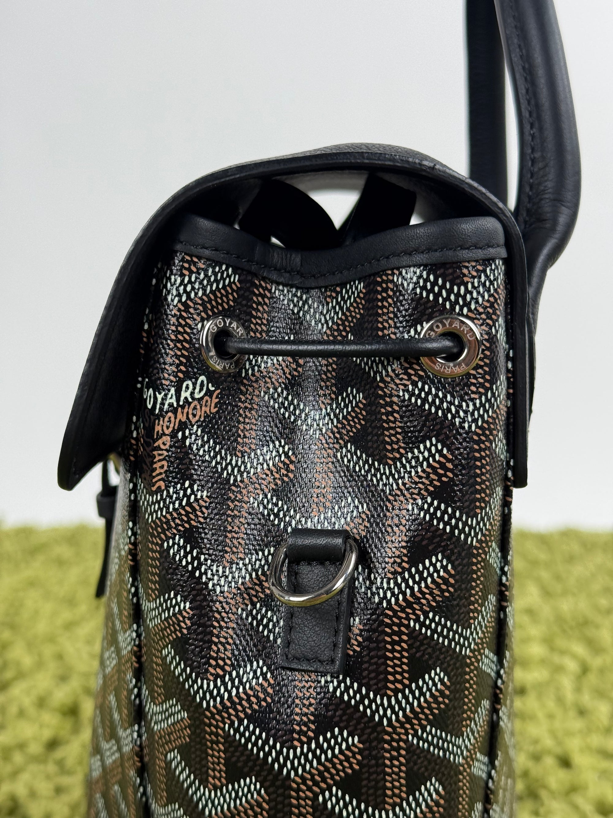 Zaino Goyard Alpin Mini in tela Goyardine Goyard Nero