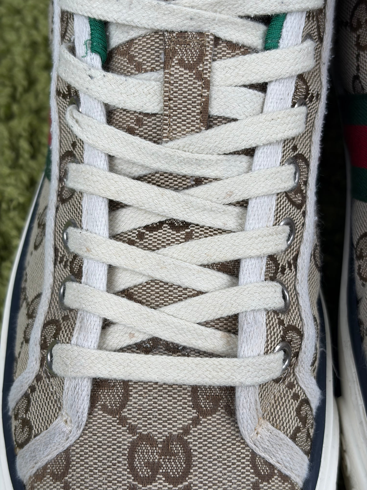 Gucci Tennis High Beige 6