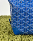 Beauty Case Boeing Goyard in tela Goyardine Blu