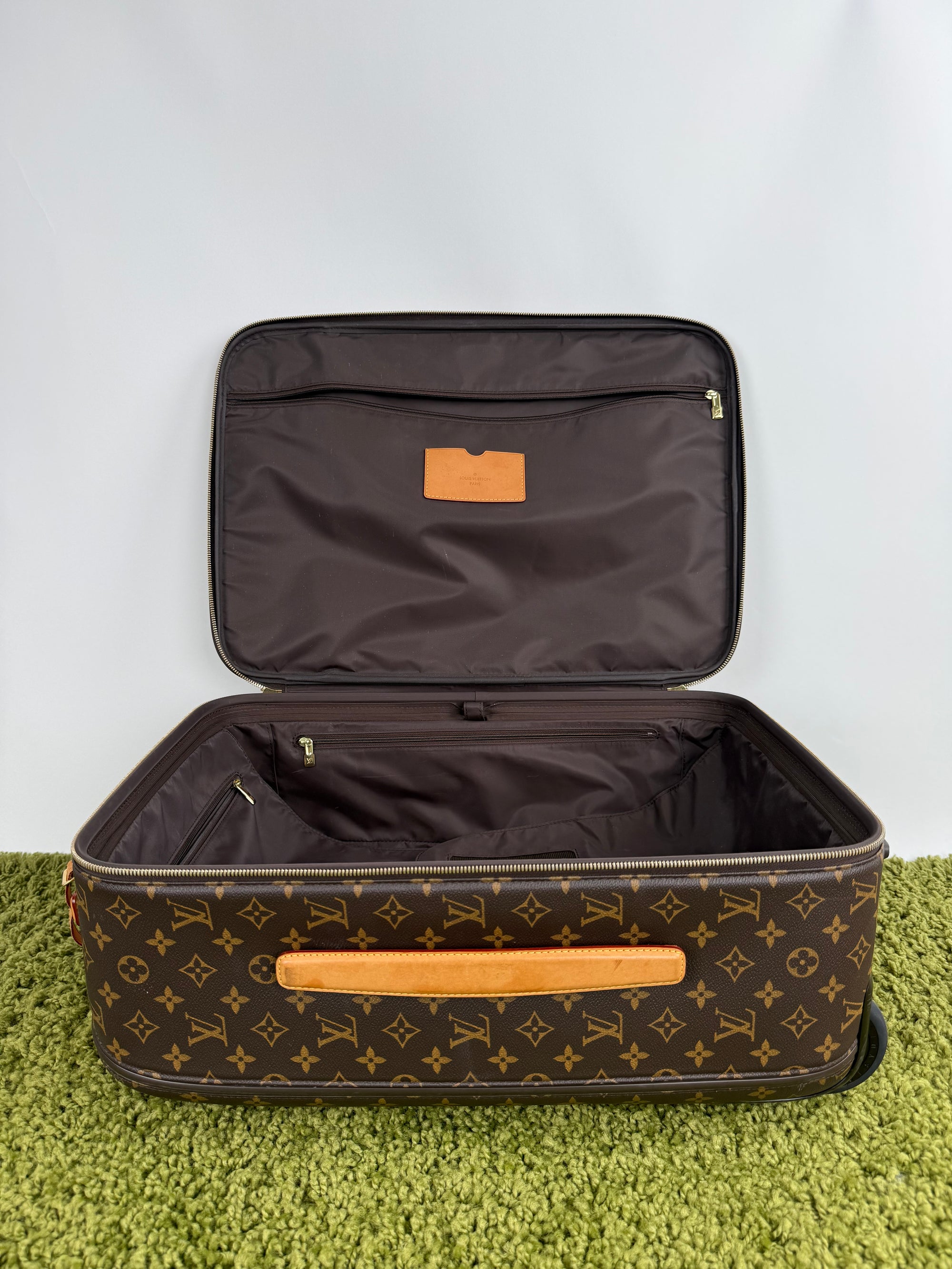 Valigia Louis Vuitton Pegase 45 Monogram Lv in canvas marrone