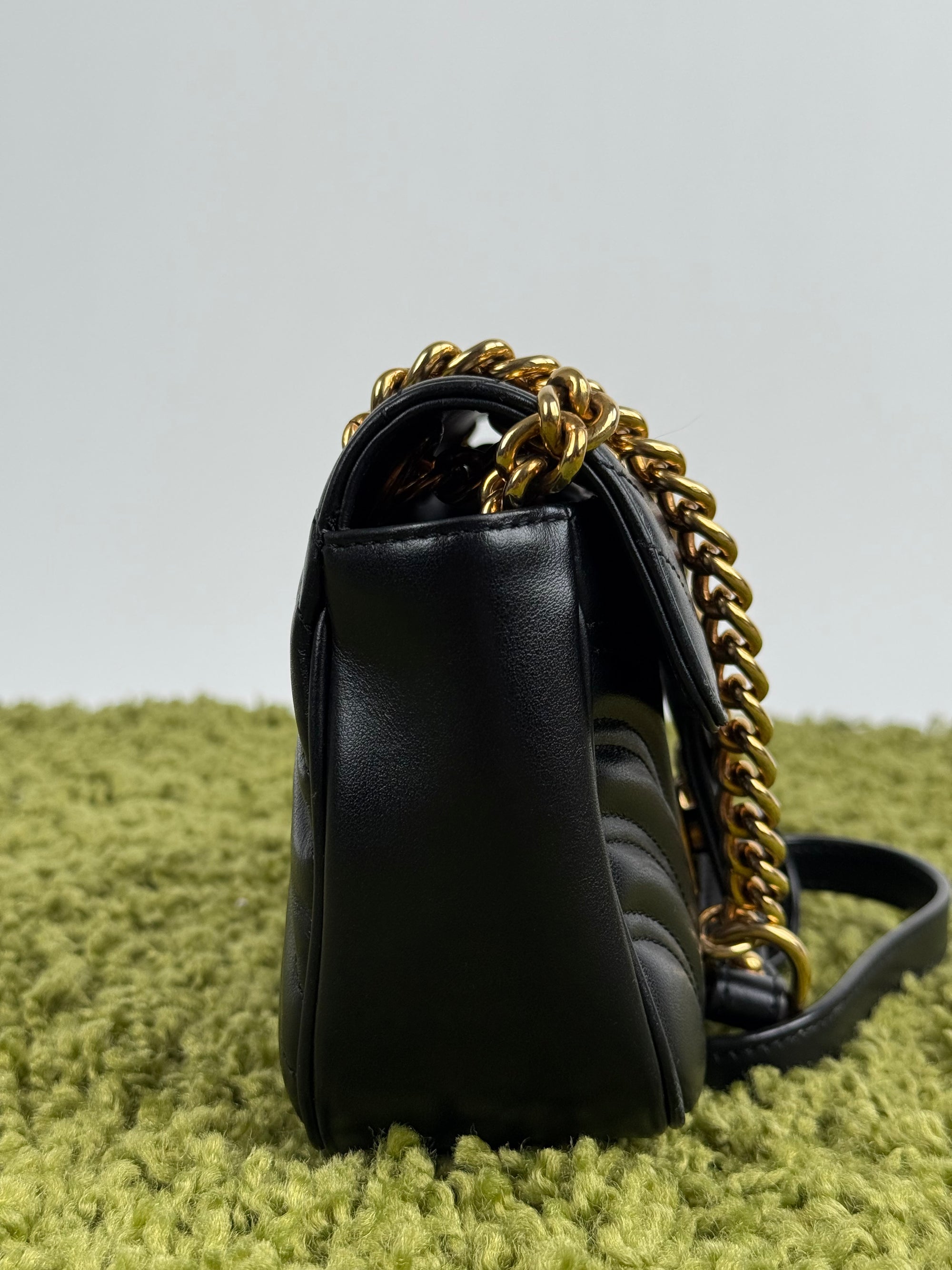 Borsa Gucci Marmont Matelasse Nera
