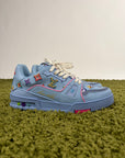 Louis Vuitton Trainer azzurro 7.5