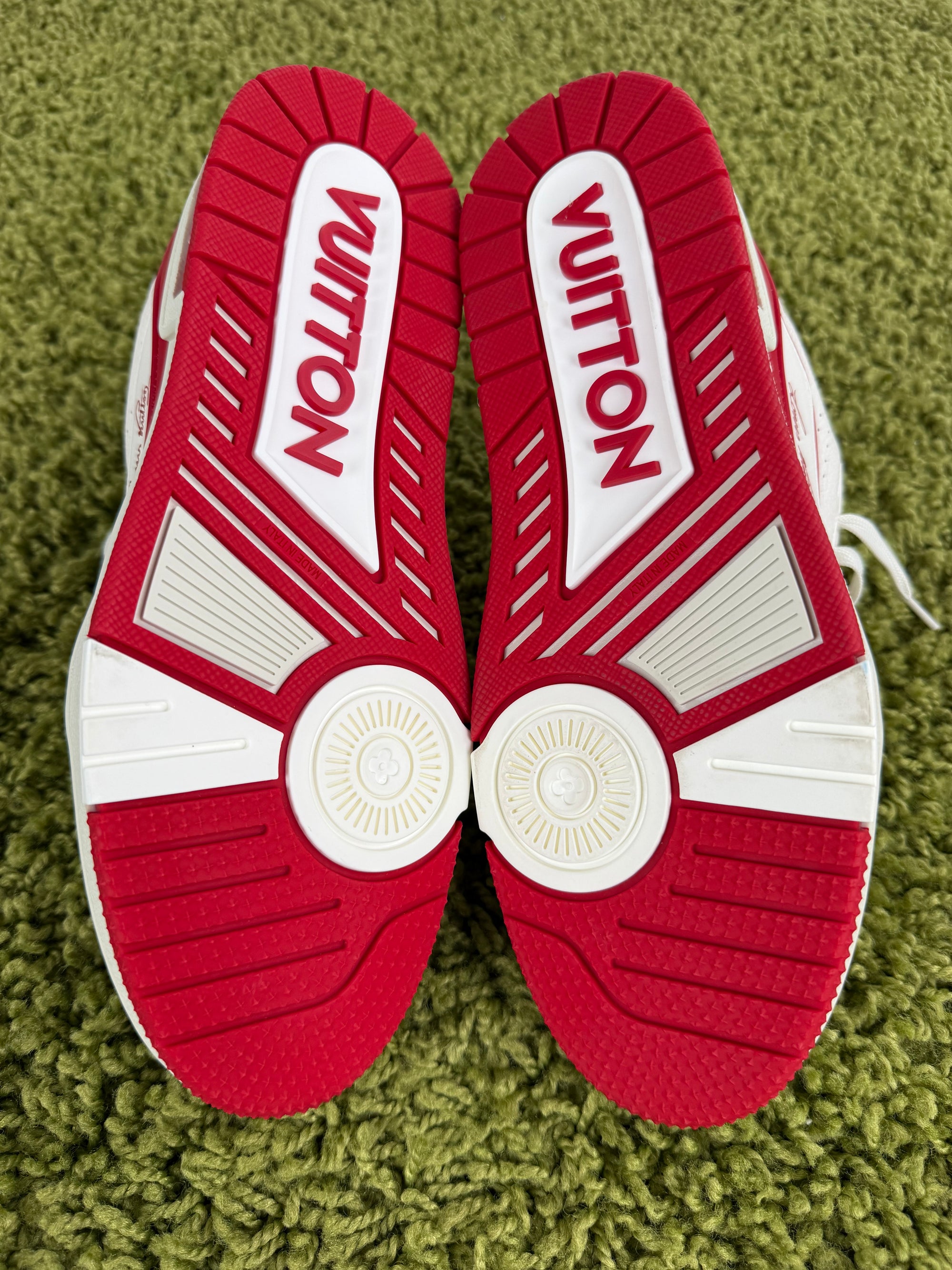 Louis Vuitton Trainer Bianca Rossa 7