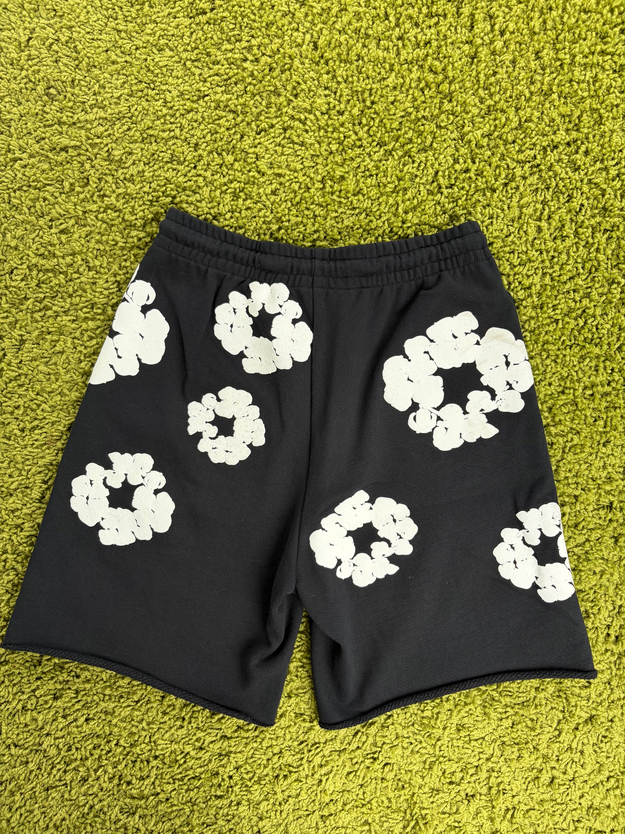 Pantalone corto Denim tears Size M nero e bianco
