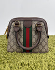 Mini Borsa a Mano Ophidia Gucci Beige