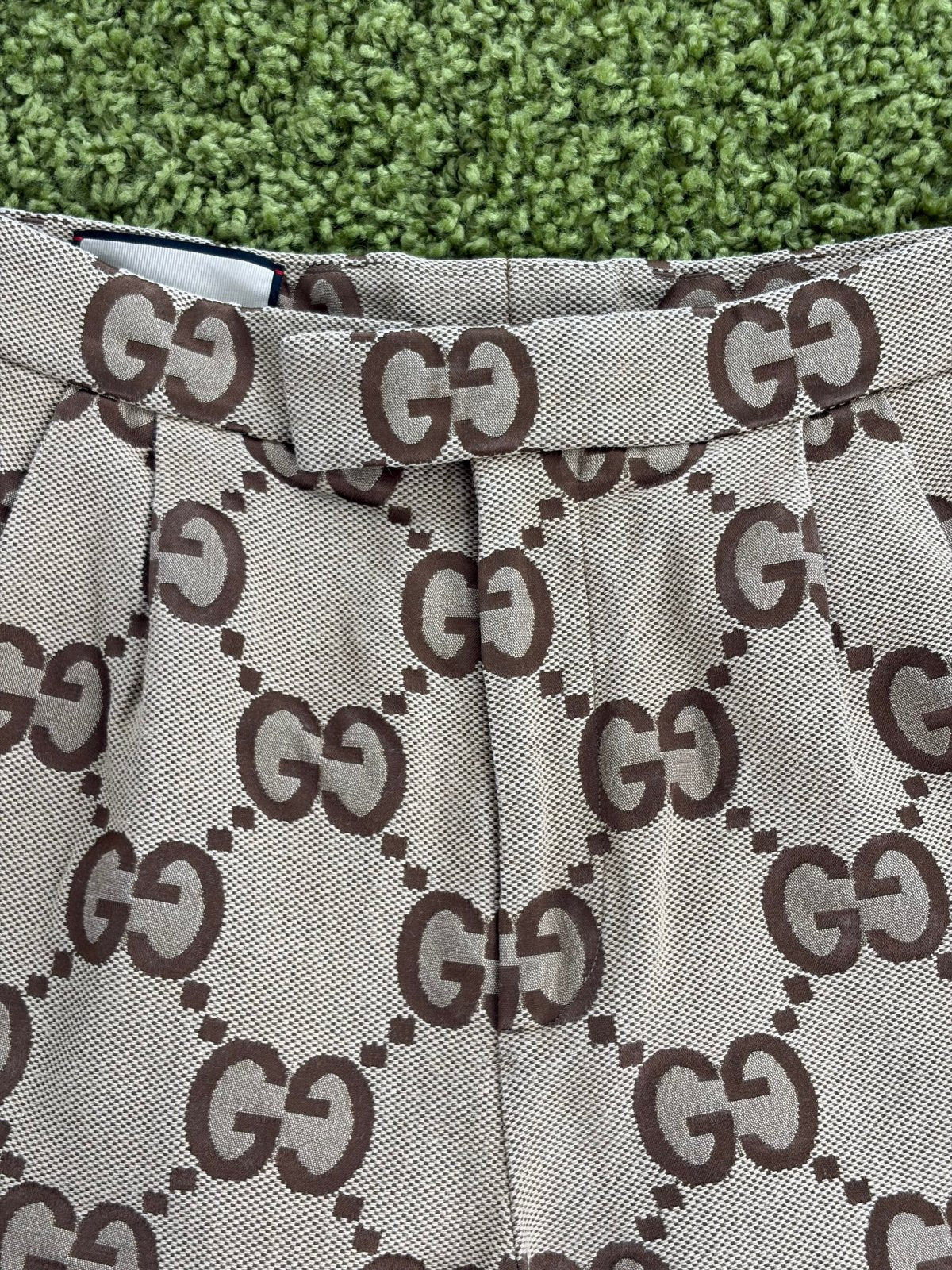 Pantalone corto Gucci Size 46 marrone e biege - Second Hand Di Fiore