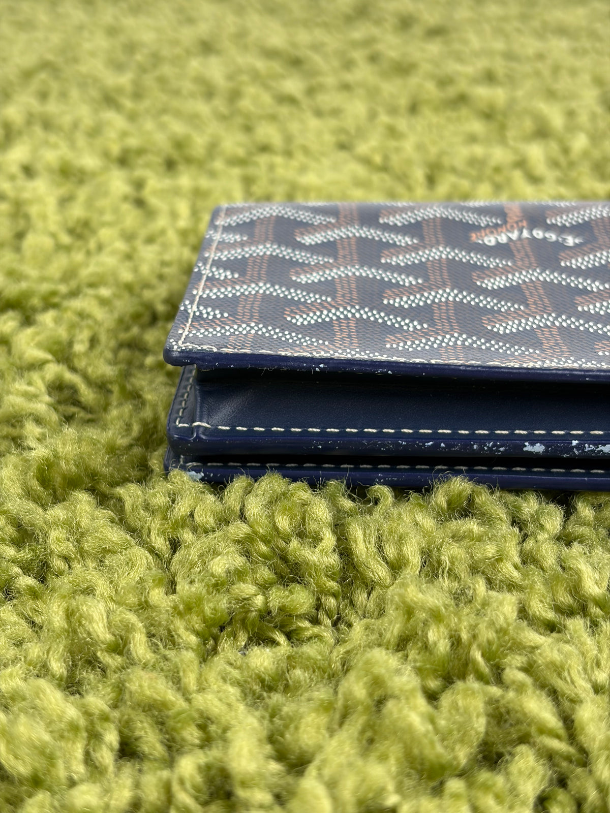 Portafoglio Goyard Richelieu in tela Goyardine Nero