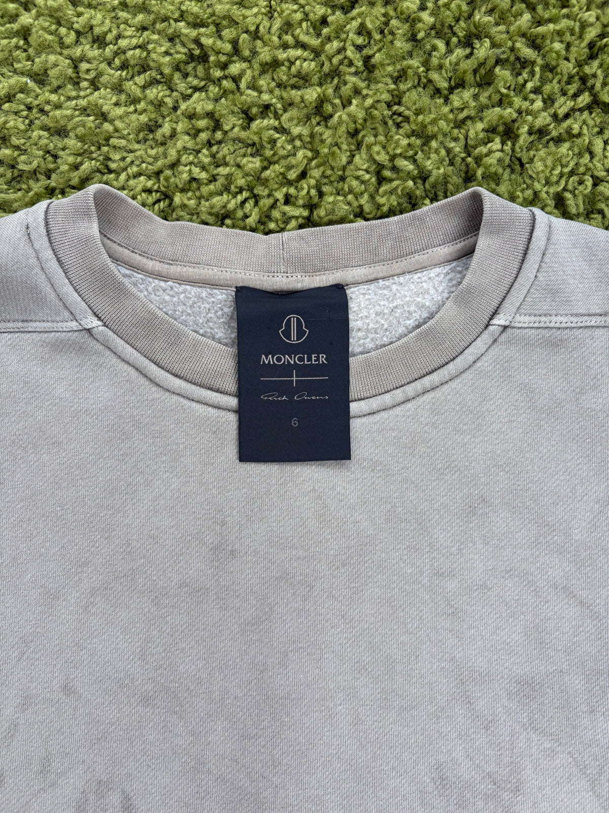 Longsleeve Rick Owens X Moncler Subhuman Beige 6 - Second Hand Di Fiore