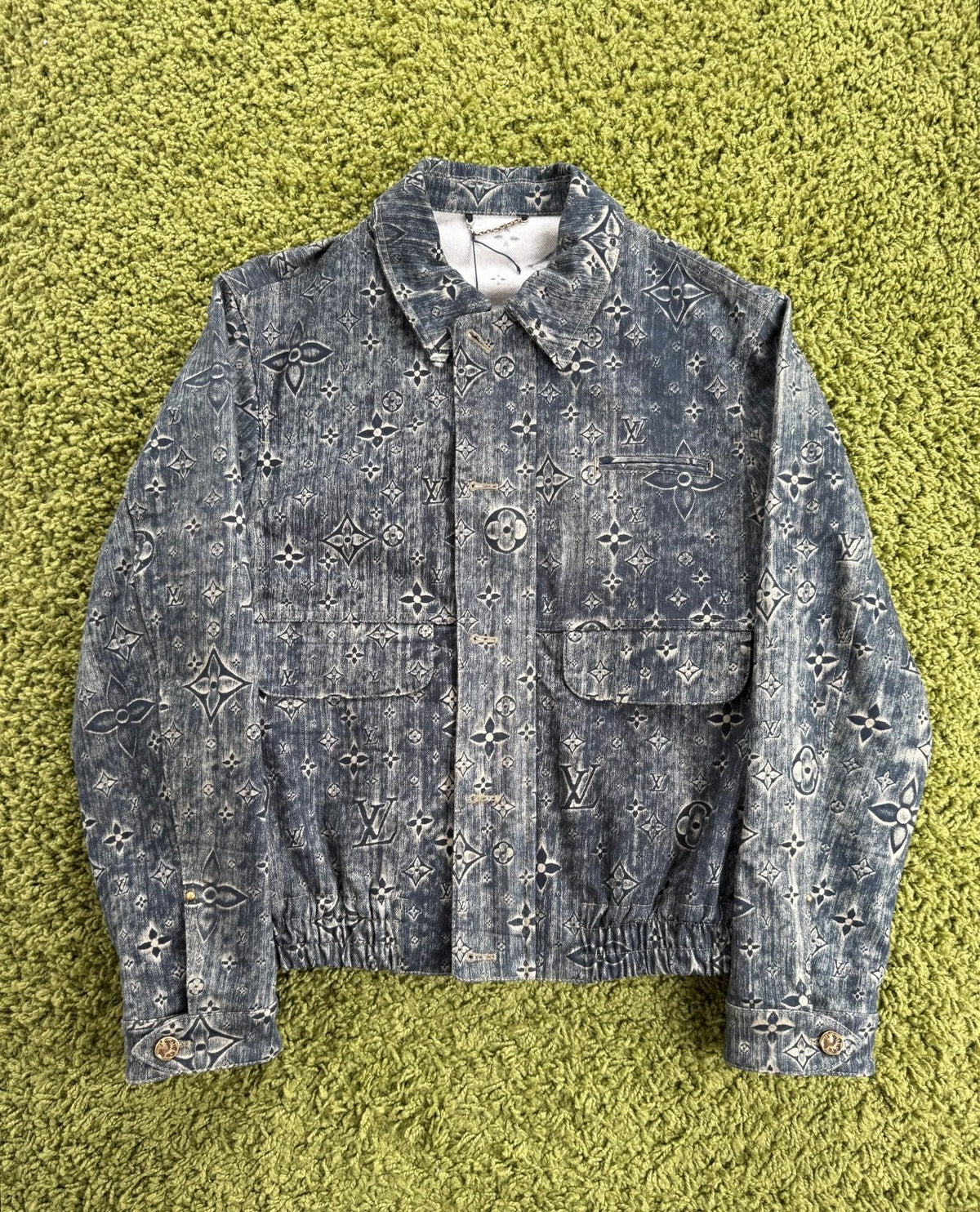 Giacca Monogram in denim Louis Vuitton 50 - Second Hand Di Fiore