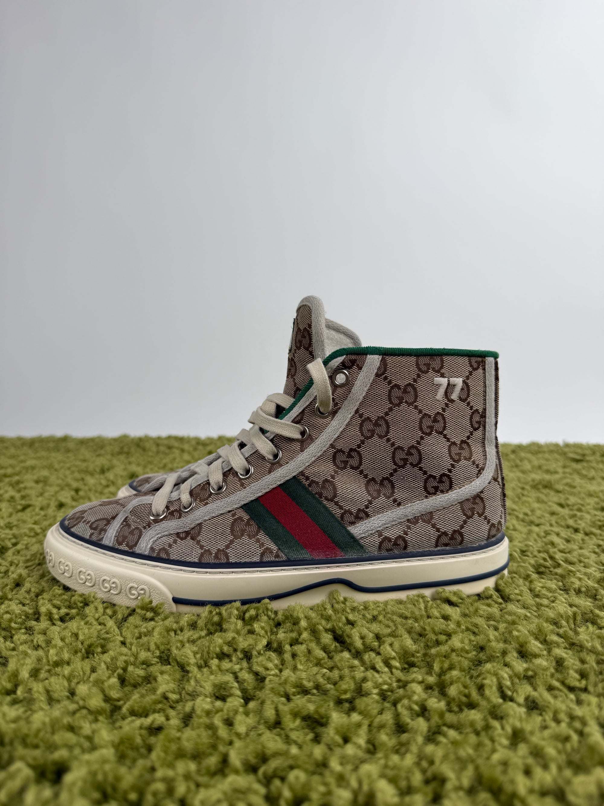 Gucci Tennis High Beige 37