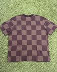 T-Shirt Damier Ébène Louis Vuitton Marrone 4L