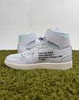 Nike Air Jordan 1 High X Off White Alaska 44