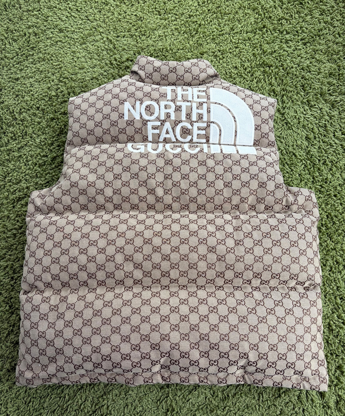 Gilet The North Face X Gucci Beige XL