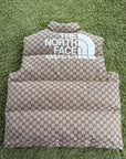 Gilet The North Face X Gucci Beige XL
