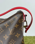 Keepall Bandoulière 45 Louis Vuitton Marrone Rosso