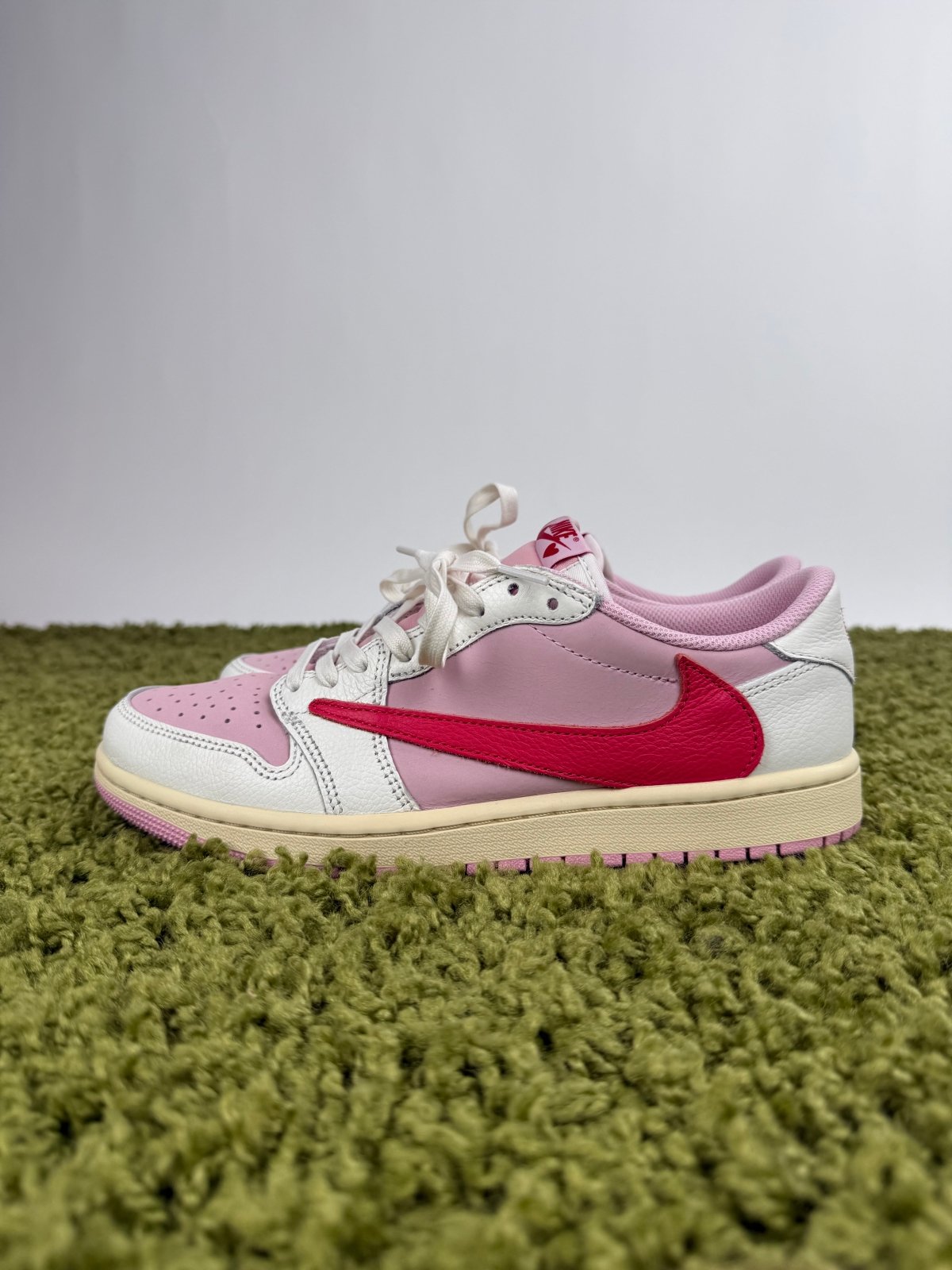 Air Jordan 1 Low X Cactus Jack Travis Scott Rosa Multicolor 42 - Second Hand Di Fiore