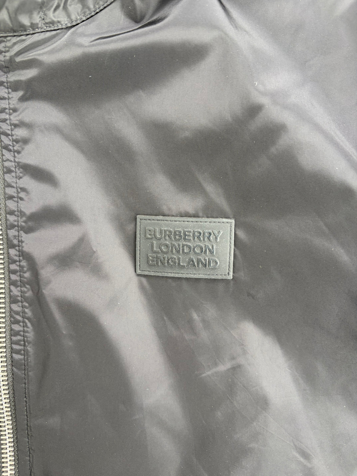Giacca a Vendo Burberry Reversibile Vintage Check Marrone Nera L