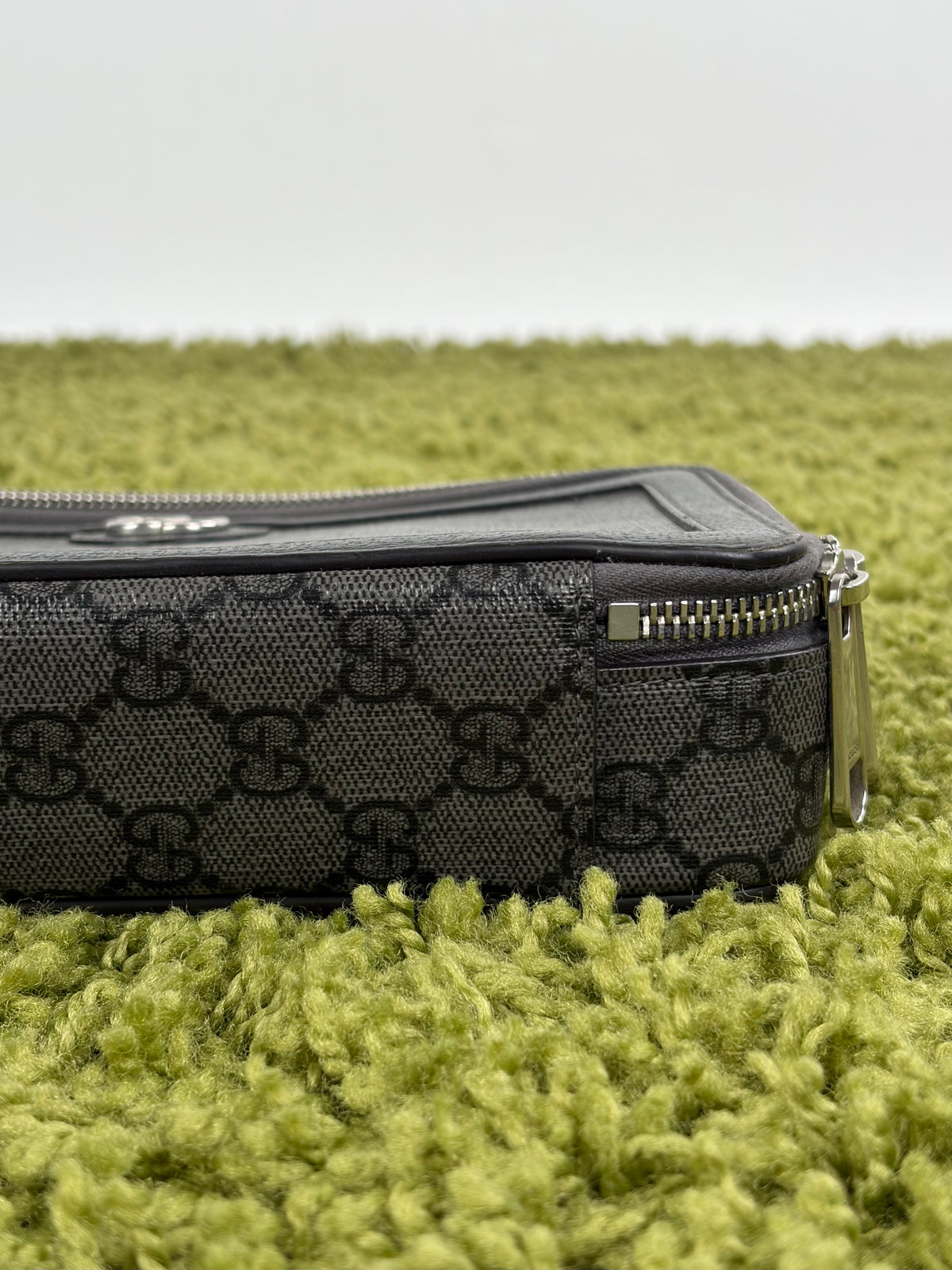 Borsa Gucci Ophidia in Tela GG Verde con tracolla rimovibile