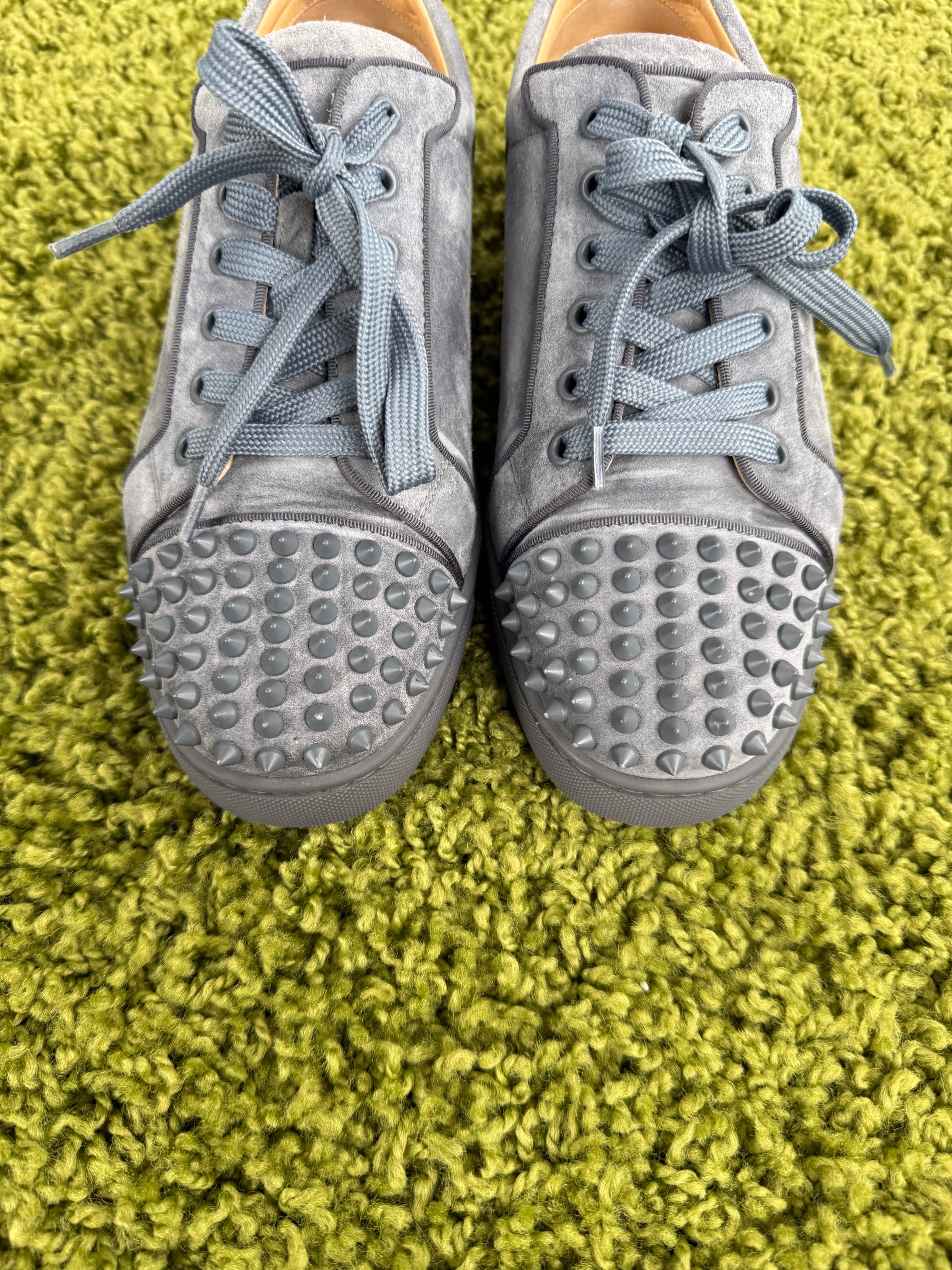 Christian Louboutin Spikes Grigio 42
