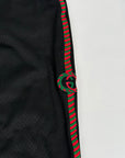 Pantalone Gucci Size XS veste M nero rosso e verde