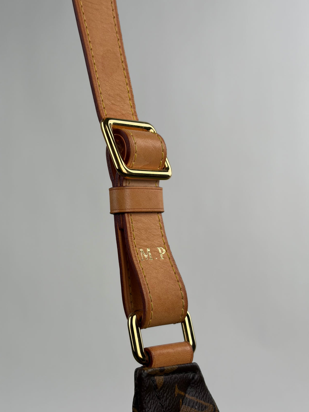 Marsupio bumbag monogram Louis Vuitton Marrone