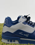 Louis Vuitton trainer Size 8=42 calza 43 blu e grigia