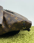 Zaino Christopher Monogram Louis Vuitton Marrone