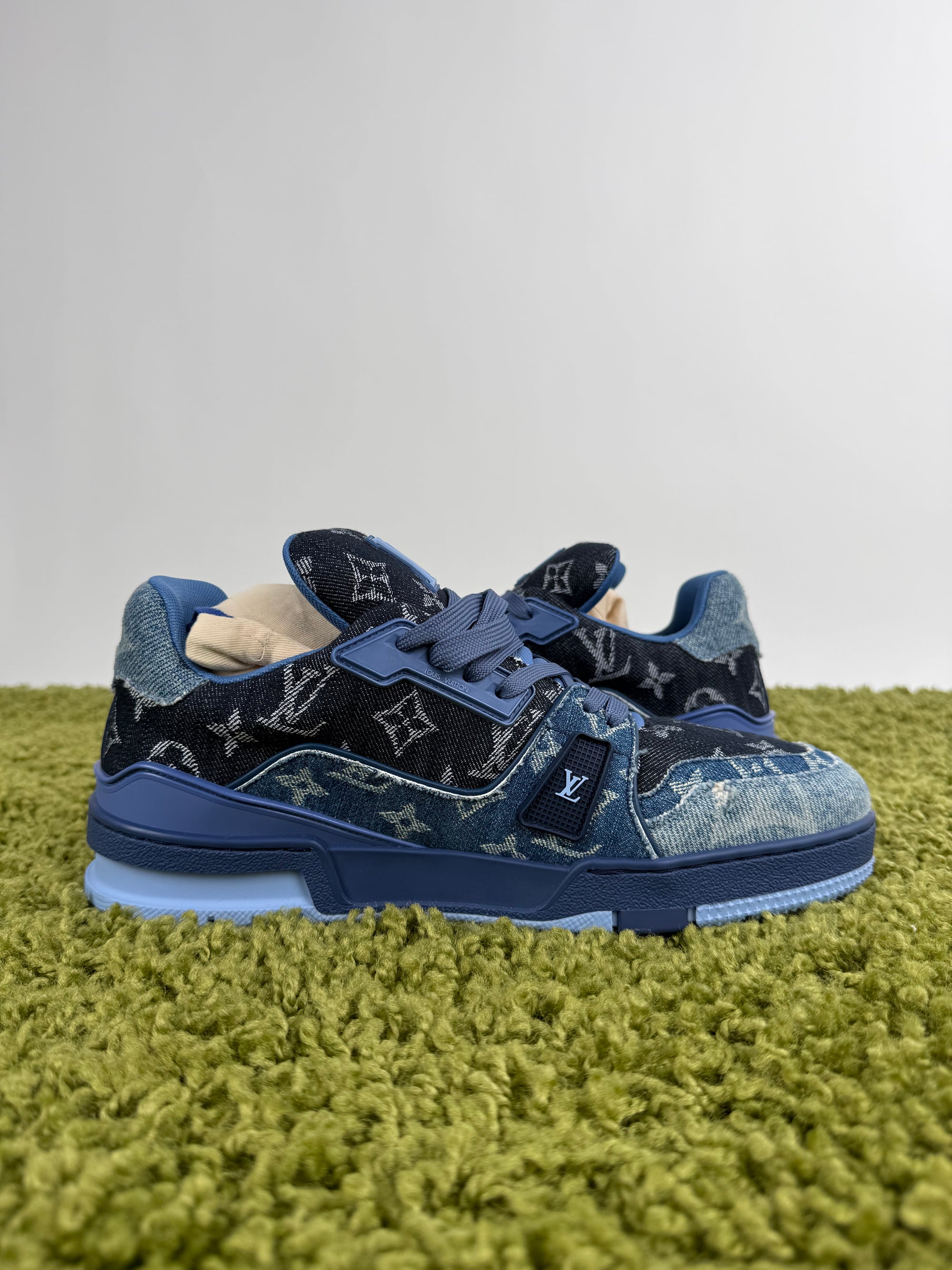 Louis Vuitton Trainer in Denim 7