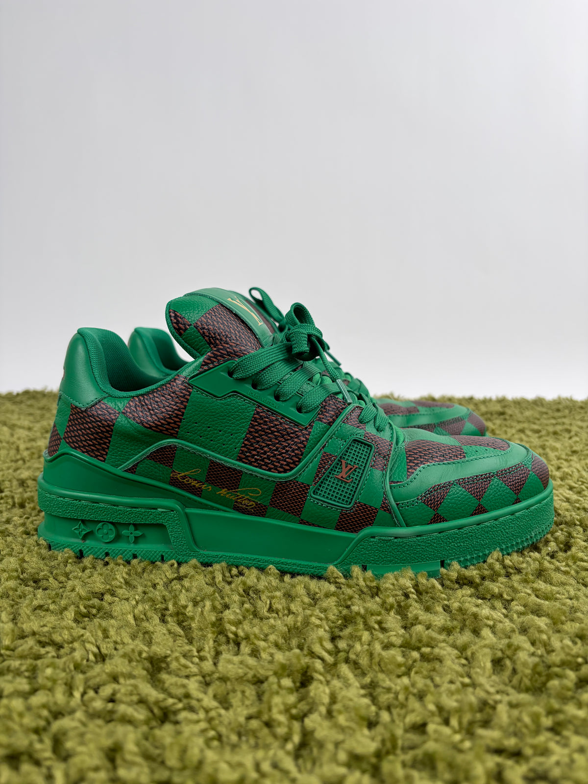 Louis Vuitton Trainer Verde 6