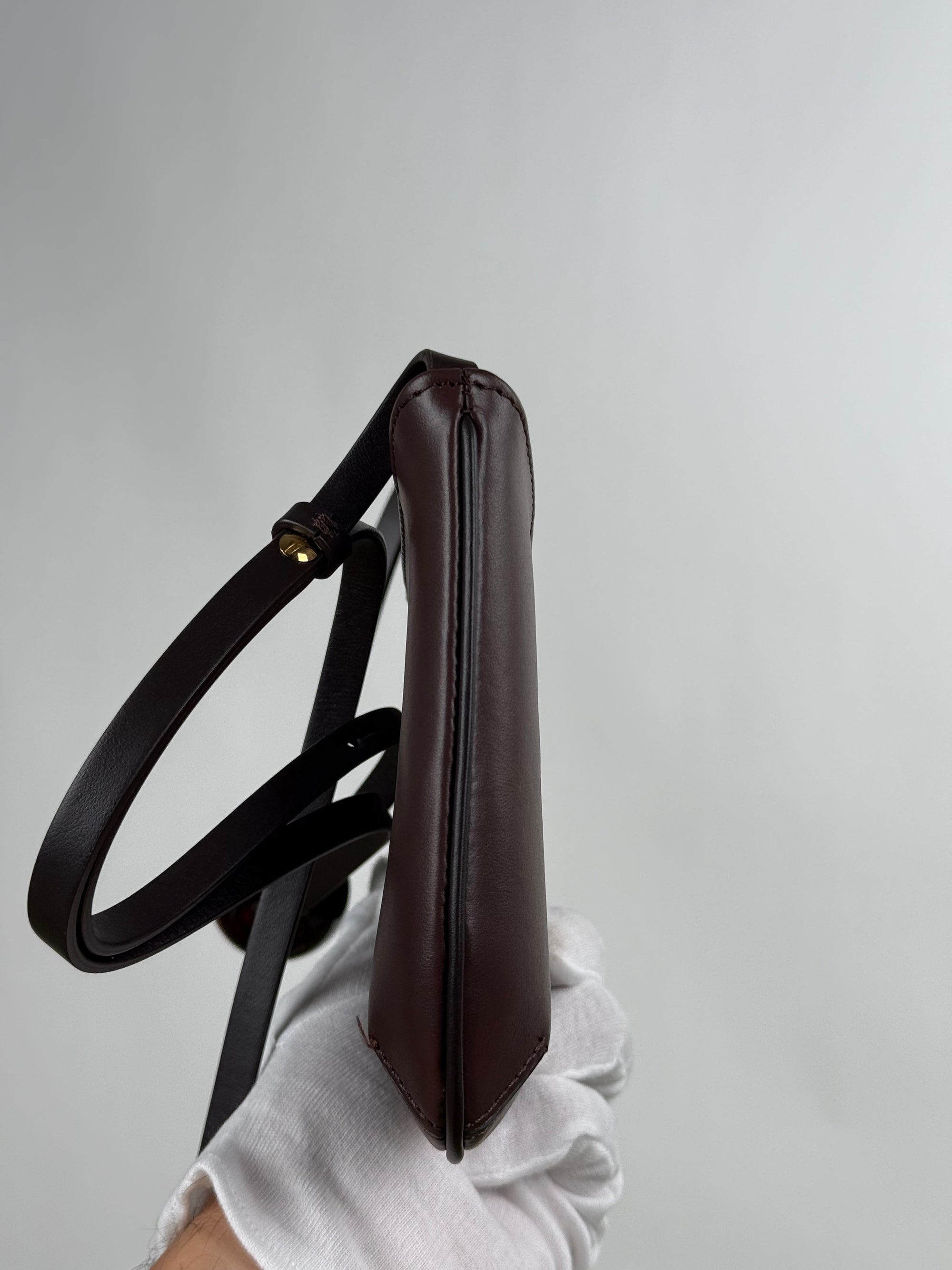 Borsa La Bisou Perle Jacquemus Marrone