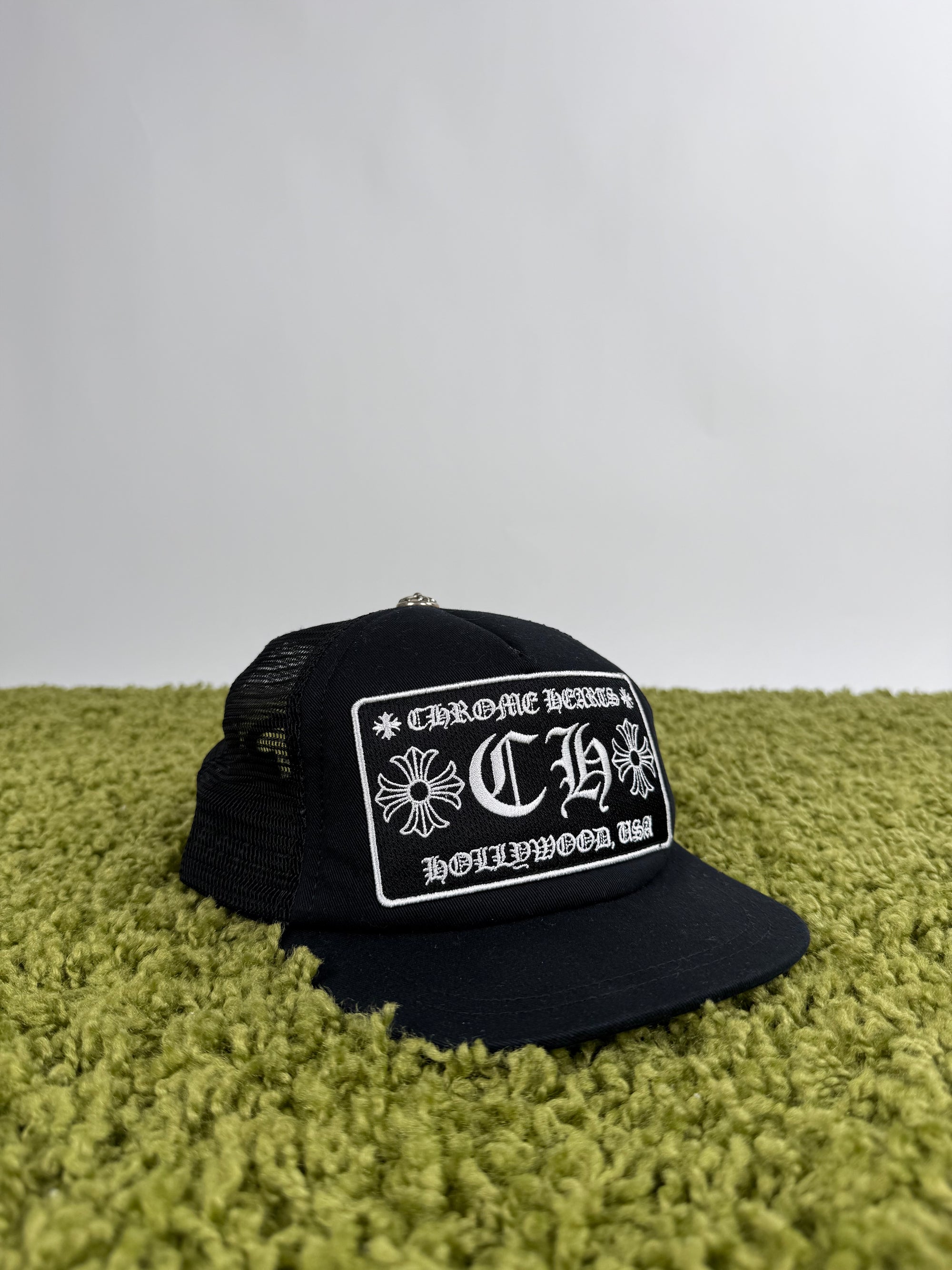 Cappello Chrome Hearts Nero 49-59 Regolabile