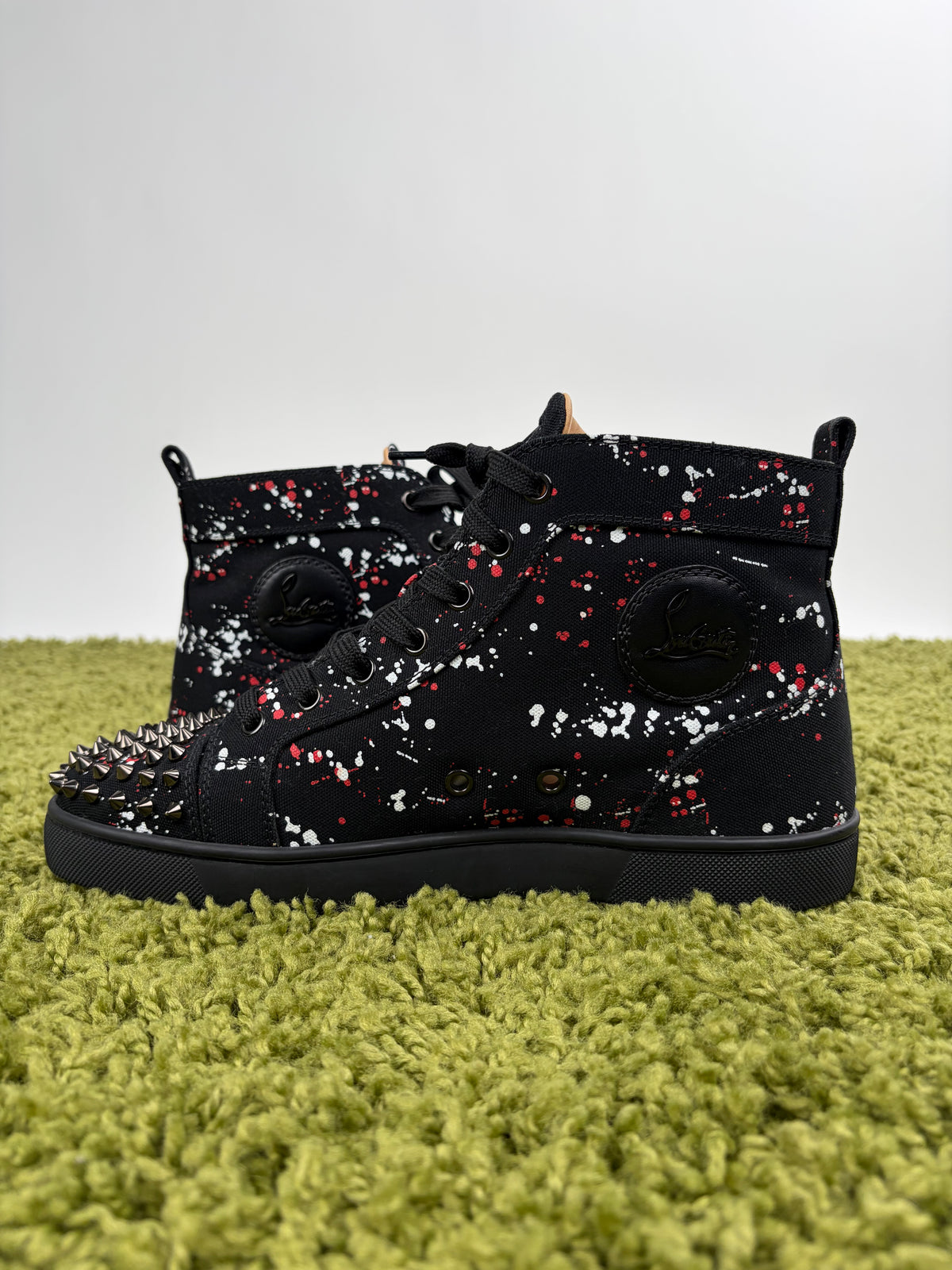 Christian Louboutin Spikes High Nera Multicolor 41