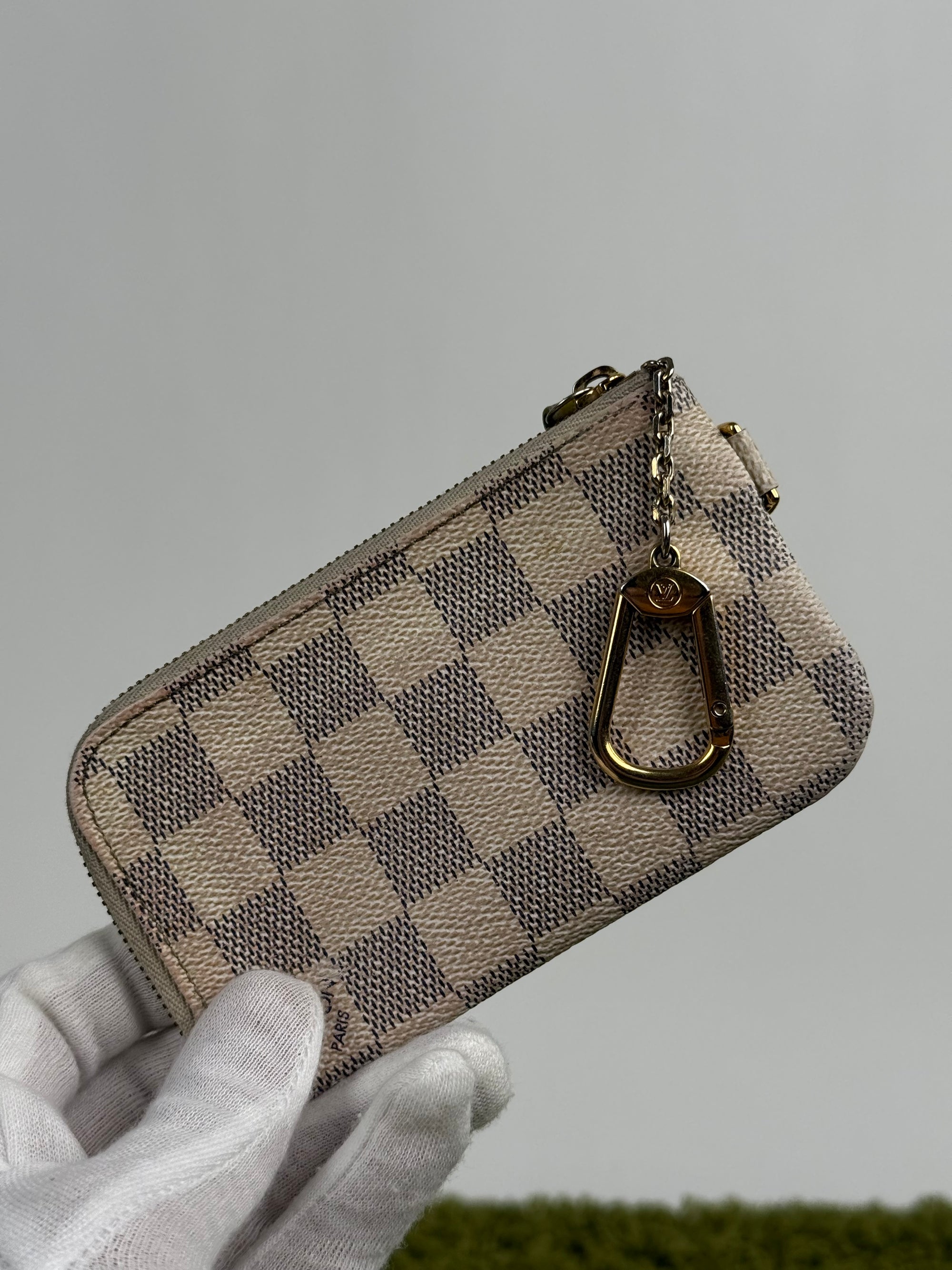 portafogli Louis Vuitton Bianco Grigio