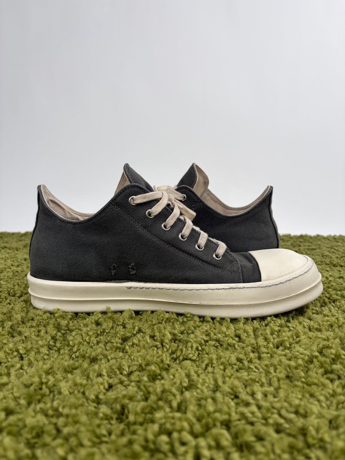 Rick Owens Ramones Low Grigio 44