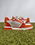 Louis Vuitton Trainer in Denim Arancione 9