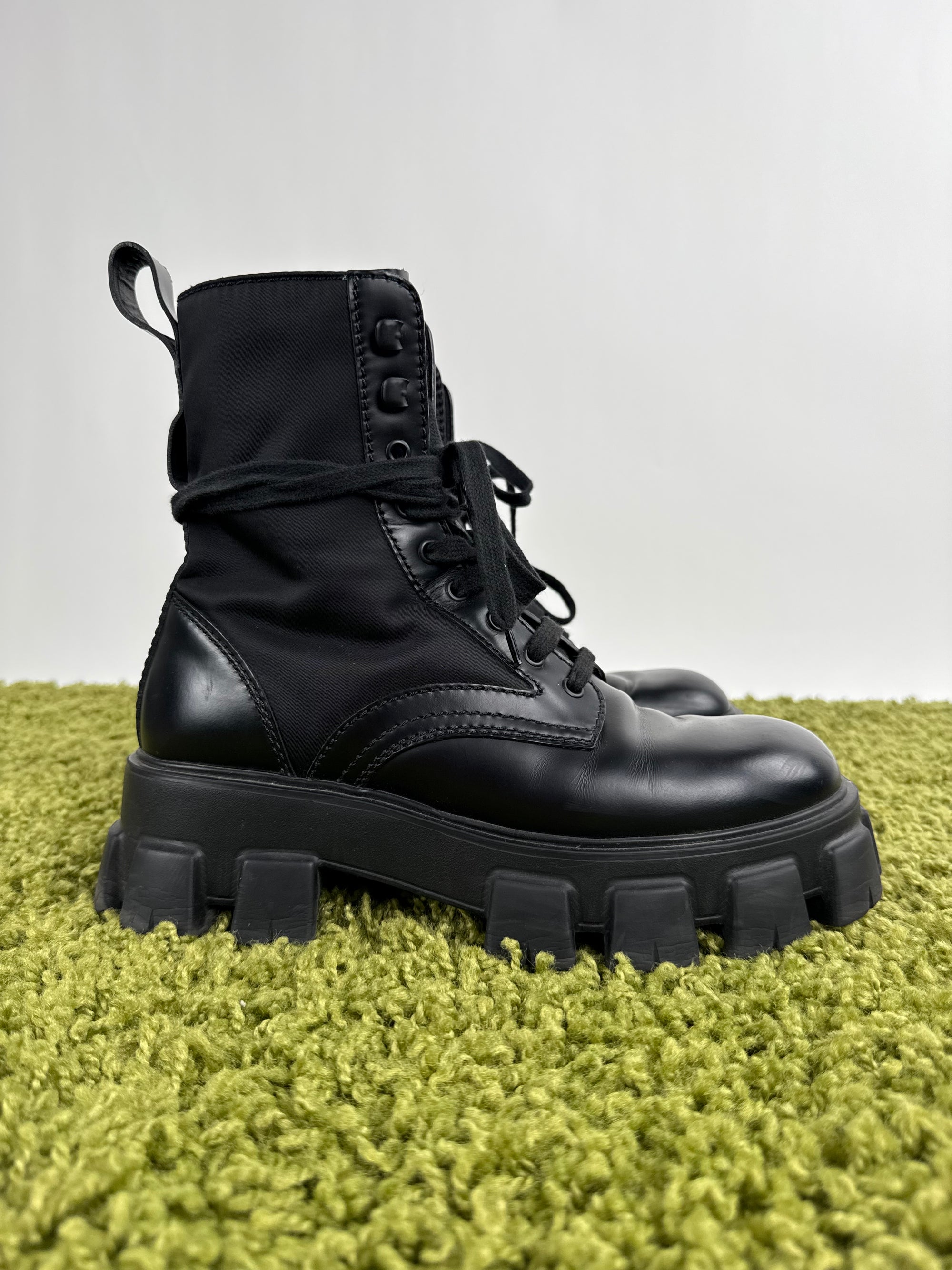 Stivale Monolith Prada Nero 7.5